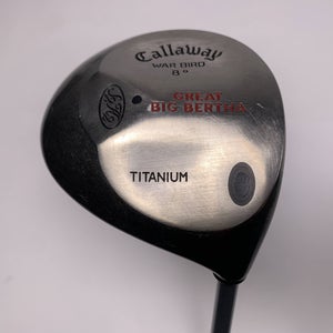 Callaway Original Great Big Bertha Driver 8* GBB UL Firm Graphite Mens RH