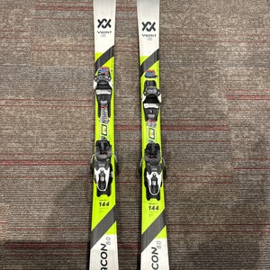 Volkl Deacon 8.0 144 cm Skis With Marker FDT 10 GW Bindings  (Used)