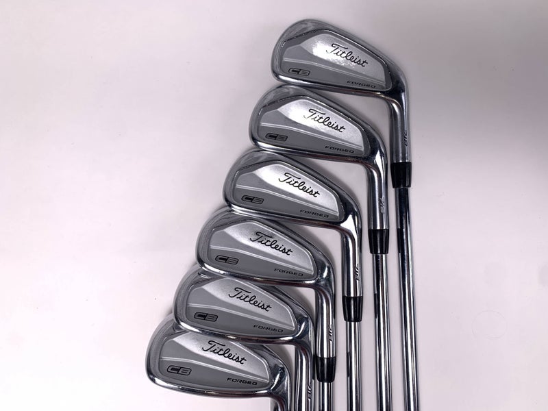Titleist 718 CB Iron Set 4-PW KBS Tour Stiff Steel Mens RH (No 7 Iron)