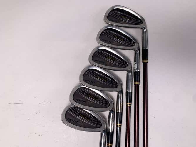 Bridgestone Precept EX Iron Set 5-PW Stiff Graphite Mens RH