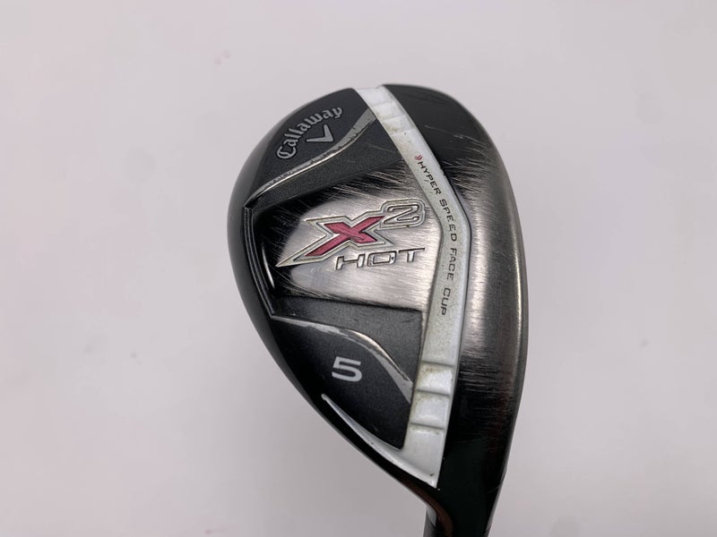 Callaway X2 Hot Womens 5 Hybrid 25* Ladies Graphite Womens RH Undersize Grip