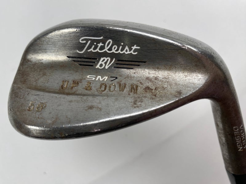 Titleist Vokey SM7 Tour Chrome Wedge 58*14 Dynamic Gold S400 Stiff Steel Mens RH