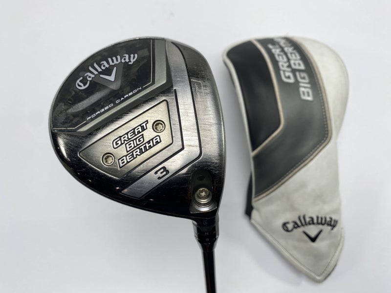 Callaway Great Big Bertha 23 3 Fairway Wood 15* Mamiya Helium 4F2 Senior RH HC