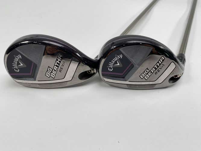 Callaway Big Bertha 23 5 & 6 Hybrid Set 25* 28* RCH 45 45g Ladies LH