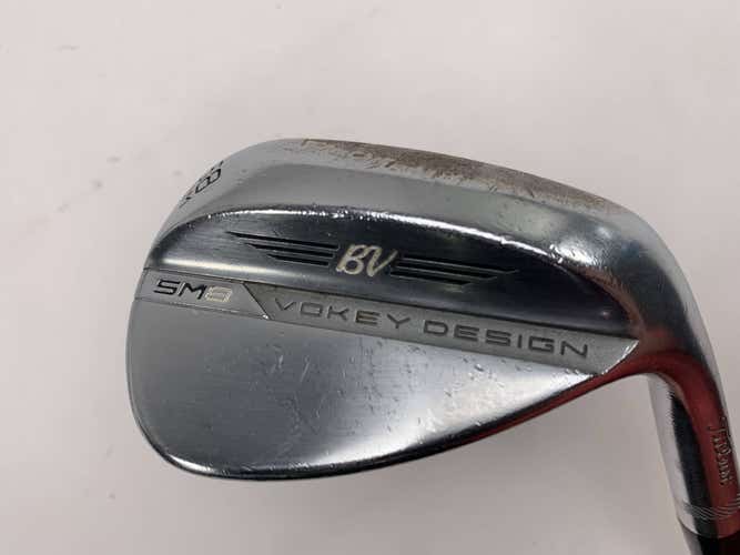 Titleist Vokey SM8 Tour Chrome Wedge 58* 8 M-Grind Wedge Steel RH Midsize Grip
