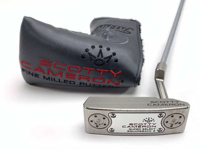 Scotty Cameron Super Select Squareback 2 Putter 34" Mens RH W/HC