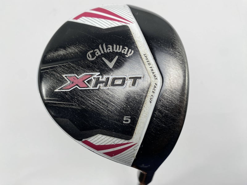 Callaway X Hot 2013 5 Fairway Wood 18* Project X PXv Ladies Graphite Womens RH