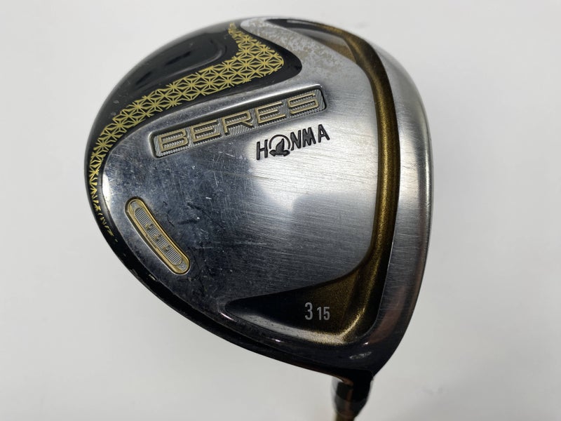 Honma Beres 07 3-Star 3 Fairway Wood 15* ARMRQ 3 Star 42g Regular RH