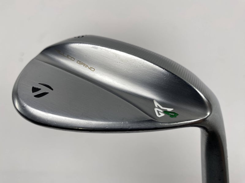 TaylorMade Milled Grind 4 Chrome Wedge 58* 7 C-Taper 120g Stiff Steel Mens RH