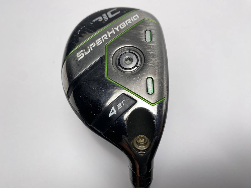 Callaway EPIC Super 4 Hybrid 21* AeroTech Steelfiber fc65 F2 Senior RH