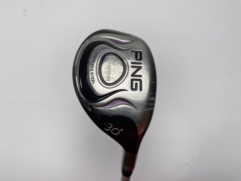 Ping Rhapsody 6 Hybrid 30* ULT 129 Ultra Light Ladies Graphite Womens RH