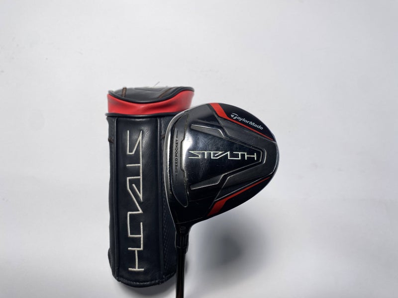 TaylorMade Stealth 3 Fairway Wood 15* HZRDUS RDX Smoke Red 6.0 60g Stiff LH HC