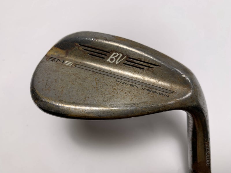 Titleist Vokey SM9 Raw Lob Wedge LW 58* 10S AeroTech Steel Fiber i95 CW Stiff RH