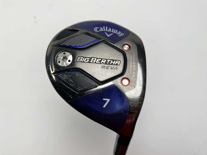 Callaway Big Bertha REVA Womens 7 Fairway Wood 21* RCH 50 50g Ladies RH