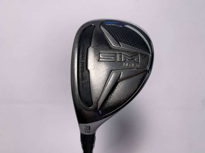 TaylorMade SIM MAX 3 Hybrid 19* Fujikura Ventus Blue 6R Regular Graphite Mens LH