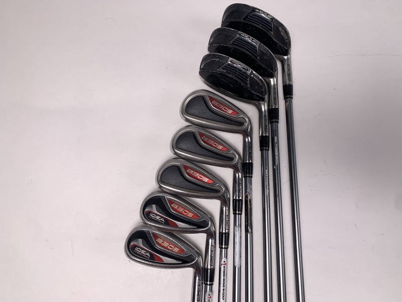 Adams Idea A3 OS Hybrid Iron Set 3h-5h-6-PW Grafalloy ProLaunch Regular RH