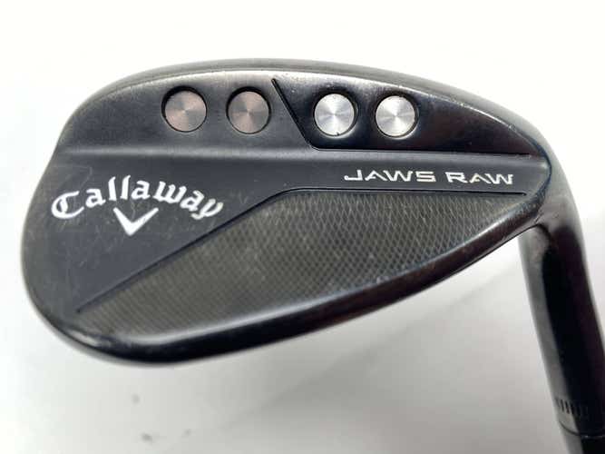 Callaway Jaws Raw Black Plasma Wedge 58*10 Dynamic Gold Mid Wedge Black Steel RH
