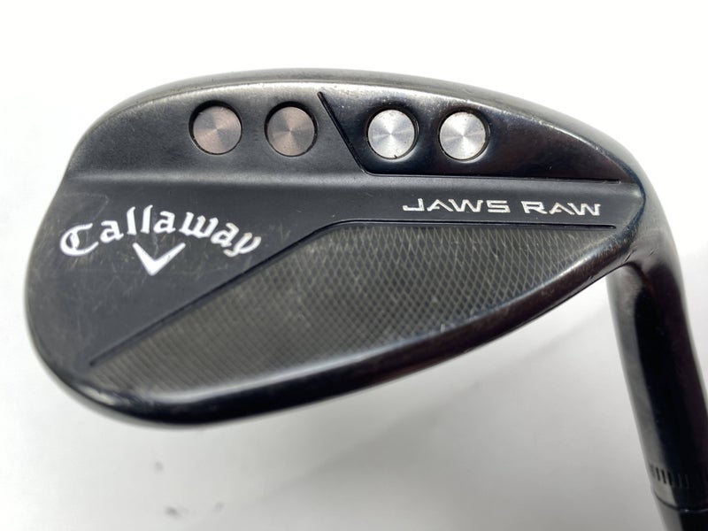Callaway Jaws Raw Black Plasma Wedge 58*10 Dynamic Gold Mid Wedge Black Steel RH