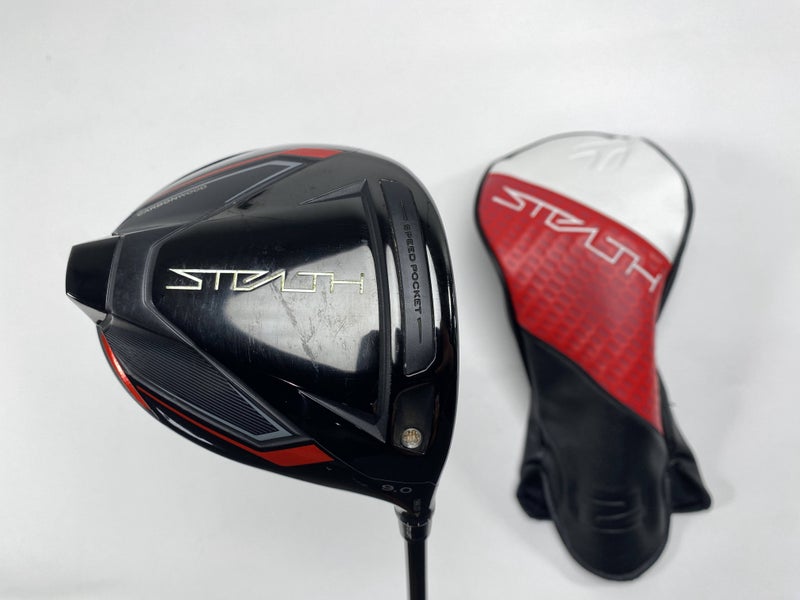 TaylorMade Stealth Driver 9* Graphite Design Tour AD CQ-7 Stiff Mens RH HC