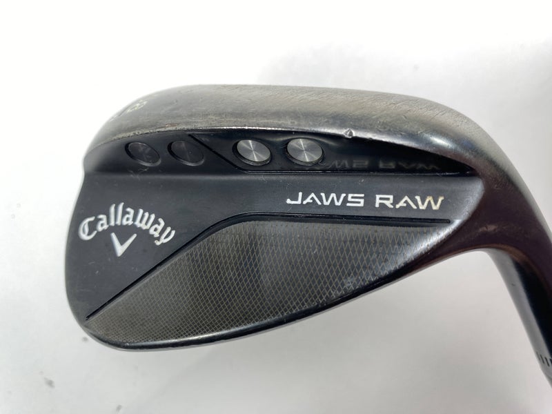 Callaway Jaws Raw Black Plasma Lob Wedge LW 58* 12W DG Spinner Tour Issue RH