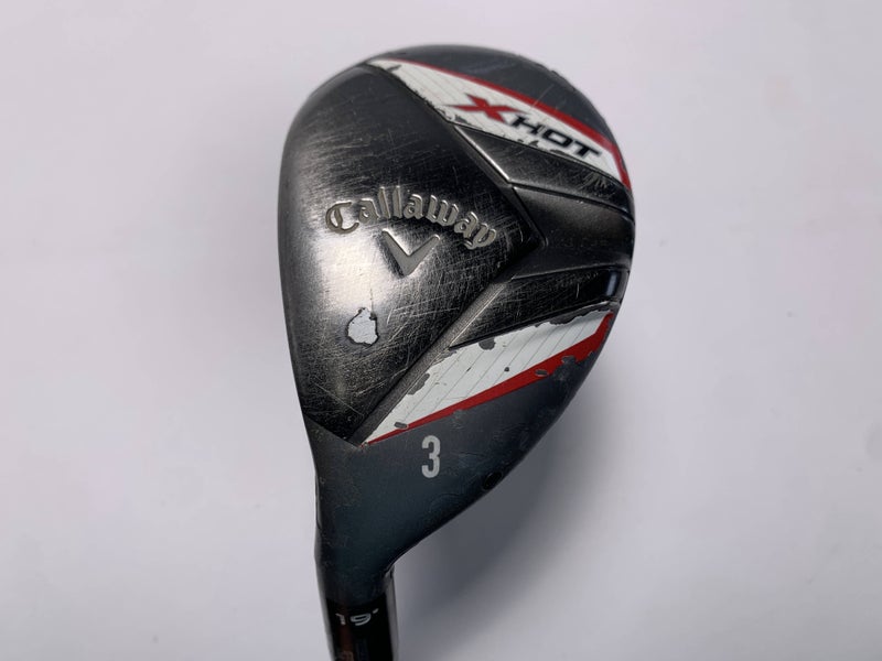Callaway X Hot 19 3 Hybrid 19* 70g Stiff Graphite Mens LH