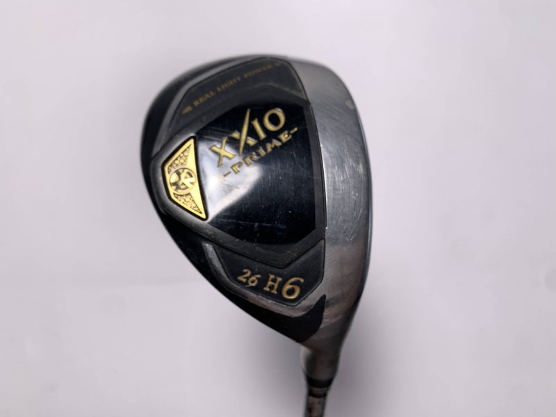 XXIO Prime 10 6 Hybrid 26* Prime SP-1000 Flex 3212 44g Regular Graphite Mens RH