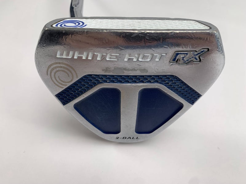 Odyssey White Hot RX 2-Ball V-Line Putter 35" Mens LH