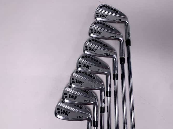 PXG 0311 P GEN2 Chrome Iron Set 4-PW Dynamic Gold Tour Issue X100 Extra Stiff RH