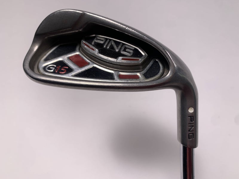 Ping G15 Pitching Wedge PW White Dot 3* Up AWT Stiff Steel Mens RH