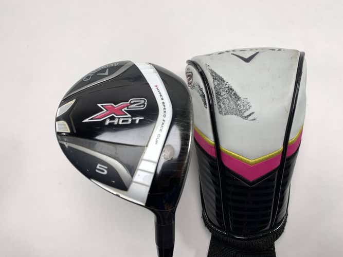 Callaway X2 Hot 5 Fairway Wood 18* Aldila Tour ATX Ladies Graphite Womens RH HC