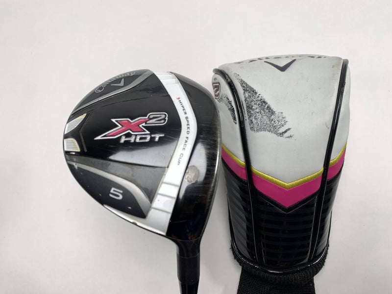 Callaway X2 Hot 5 Fairway Wood 18* Aldila Tour ATX Ladies Graphite Womens RH HC