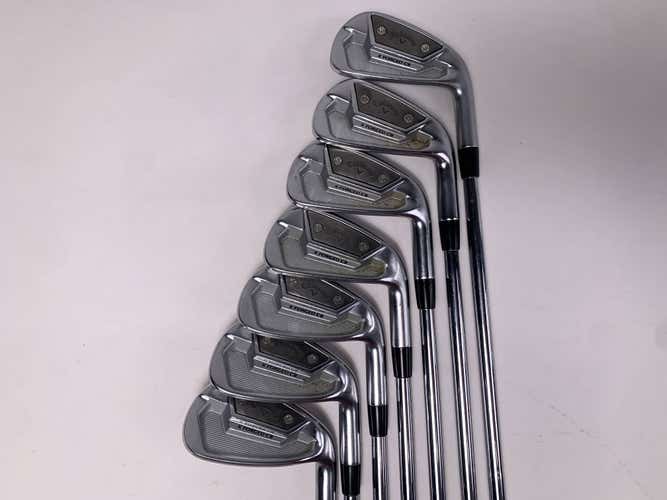 Callaway X Forged CB 21 Iron Set 4-PW NS Pro Modus 3 Tour 115 XStiff RH +1''