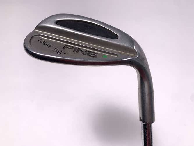 Ping Tour Sand Wedge SW 56* Green Dot 2* Up Wedge Steel Mens RH