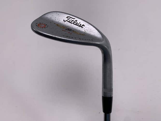 Titleist Vokey Spin Milled Chrome 2009 Lob Wedge LW 60* 7 Wedge Steel Mens RH