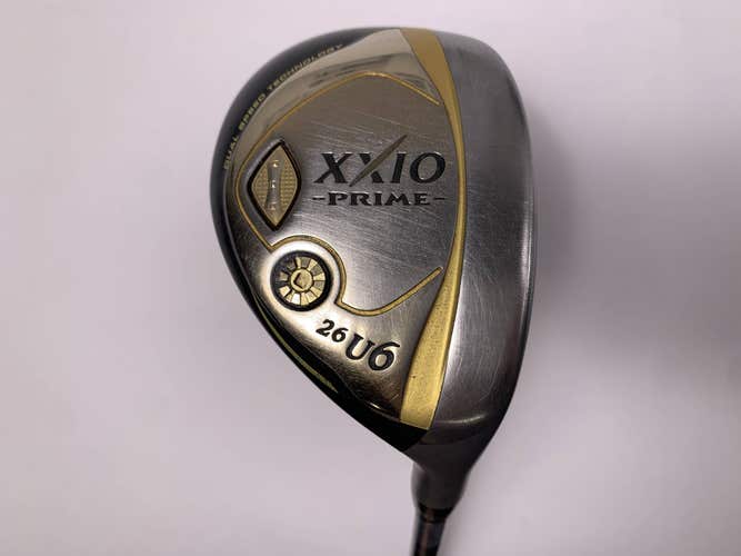 XXIO Prime 9 6 Hybrid 26* SP-900 Flex 3212 46g Regular RH Midsize Grip