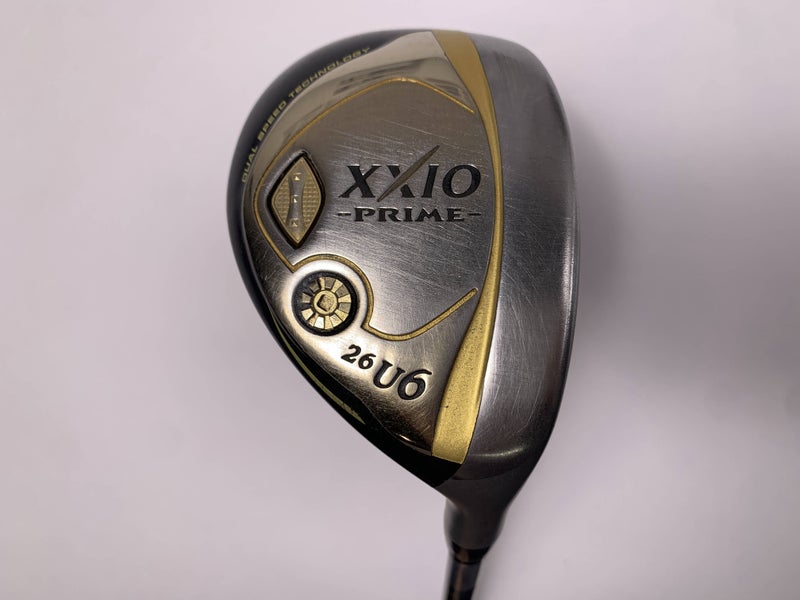 XXIO Prime 9 6 Hybrid 26* SP-900 Flex 3212 46g Regular RH Midsize Grip