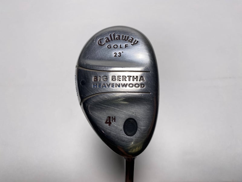 Callaway Big Bertha Heavenwood 4 Hybrid 23* Big Bertha Gems 55 Ladies RH