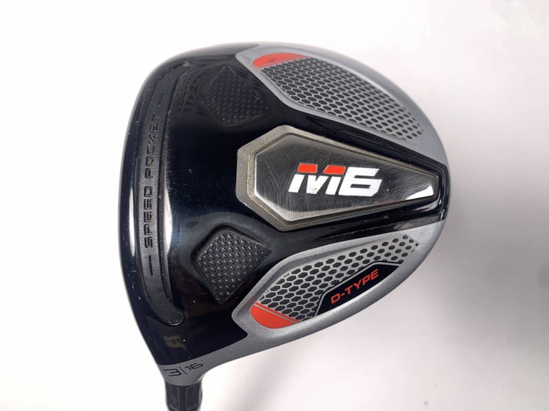 TaylorMade M6 D-Type 3 Fairway Wood 16* EvenFlow Max Carry 5.5 50g Regular LH