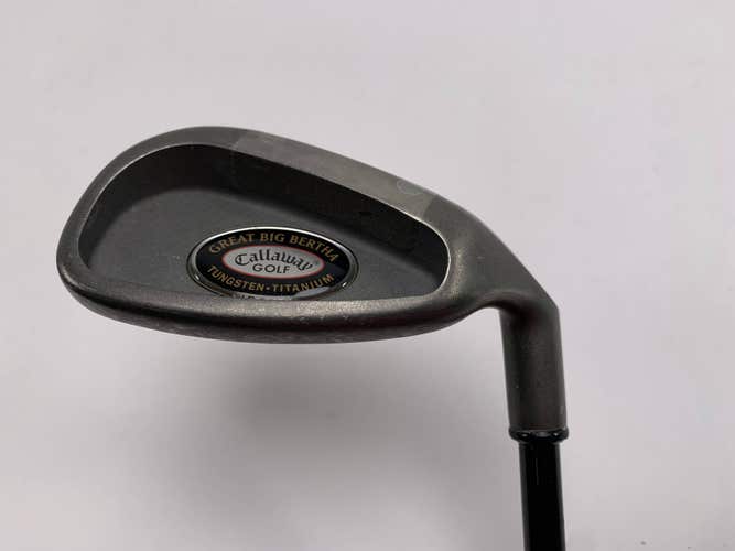 Callaway Big Bertha Tungsten Titanium Pitching Wedge PW RCH 96 Regular Mens RH