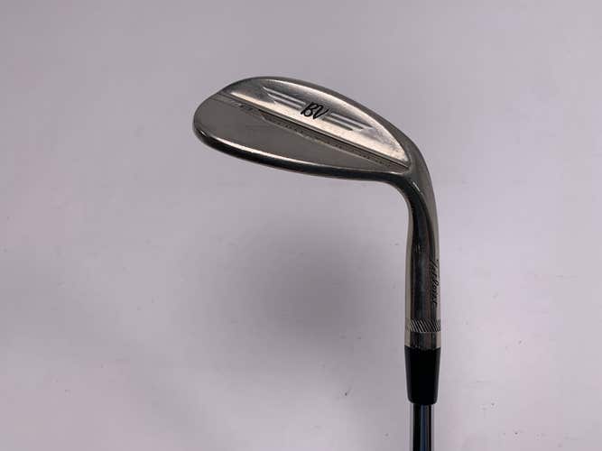 Titleist Vokey SM8 Brushed Steel Lob Wedge LW 58* 8 Bounce M-Grind Wedge Mens RH
