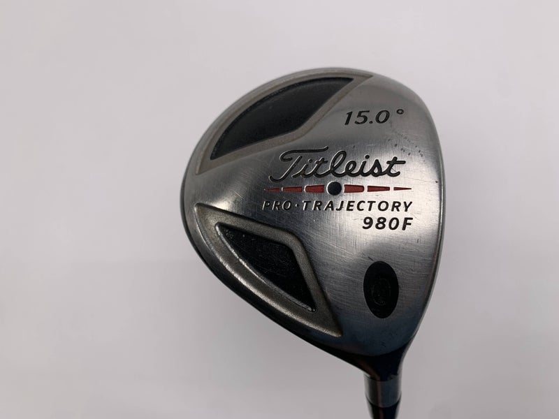 Titleist 980 F 3 Fairway Wood 15* 4360 Regular Graphite Mens RH Midsize Grip