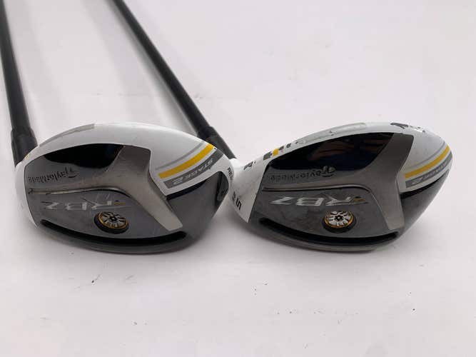 TaylorMade RocketBallz Stage 2 4 & 5 Hybrid Set 22* 25* RocketFuel 45g Ladies RH