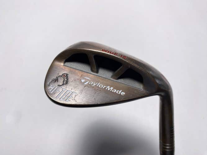 TaylorMade HI-TOE RAW Big Foot Lob Wedge LW 60* 15 KBS Hi-Rev 2.0 115g Mens RH
