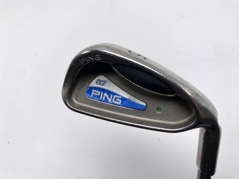 Ping G2 Single 5 Iron Green Dot 2* Up TFC 100 Regular Graphite Mens RH