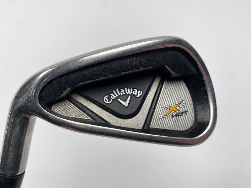 Callaway X2 Hot Single 6 Iron True Temper Speed Step 85 Regular Steel Mens LH