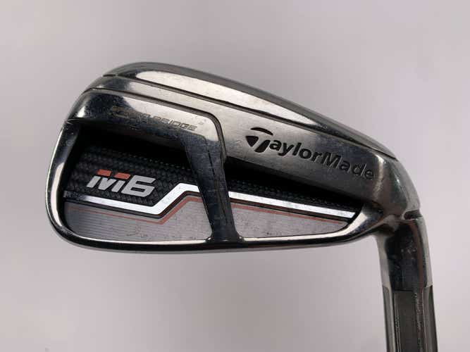 TaylorMade M6 Single 6 Iron True Temper XP 100 R300 Regular Steel Mens RH