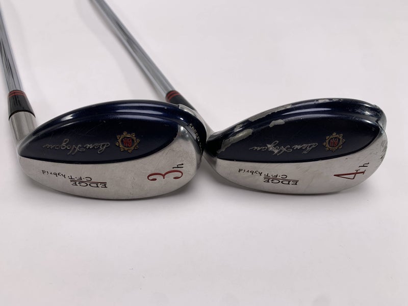 Ben Hogan Edge CFT 3 & 4 Hybrid Set 21* 22* Apex Edge 3 Regular Steel Mens RH