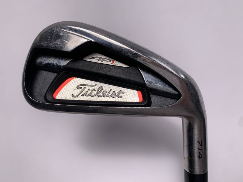 Titleist 714 AP1 Single 6 Iron Mitsubishi Rayon Kuro Kage 65g Senior Steel RH