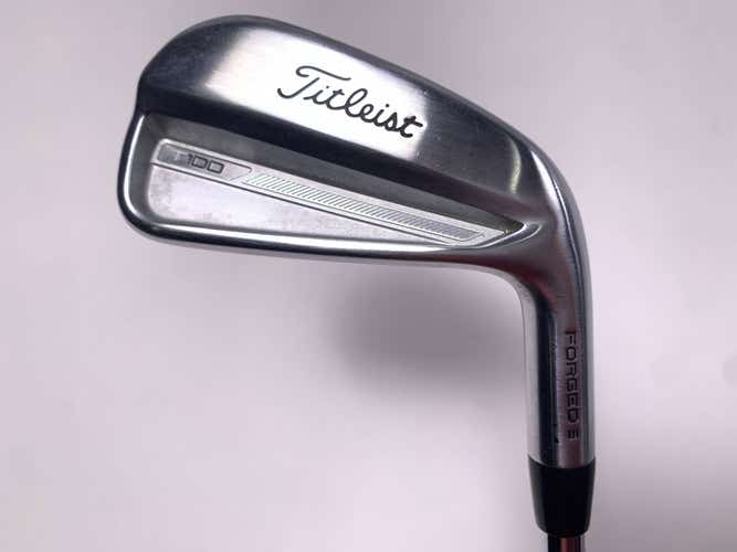 Titleist T100 2023 Single 6 Iron Project X LZ 6.0 120g Stiff Steel Mens RH