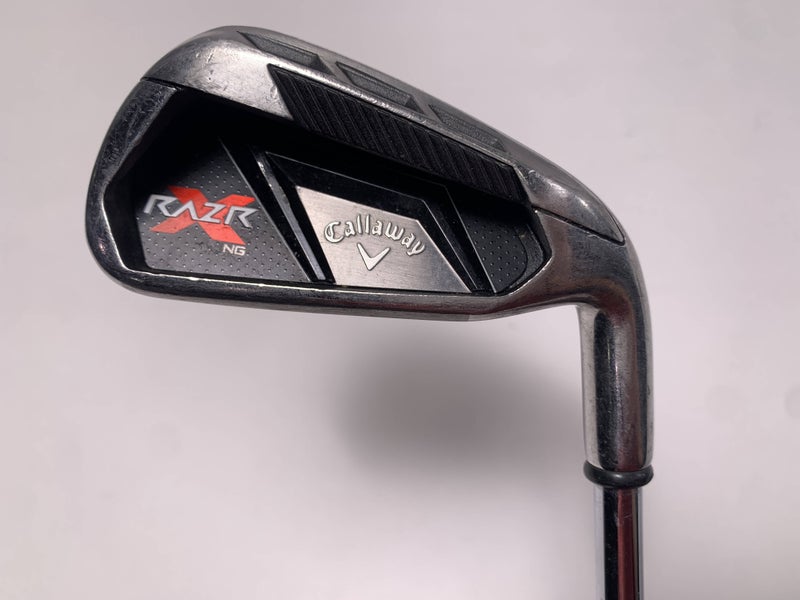 Callaway Razr X NG Single 6 Iron RAZR X Uniflex Steel Mens RH